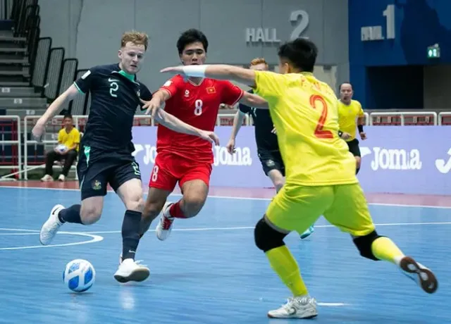 Futsal Việt Nam giành chiến thắng